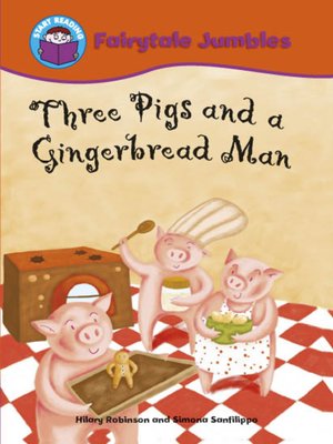 cover image of Three Pigs and a Gingerbread Man